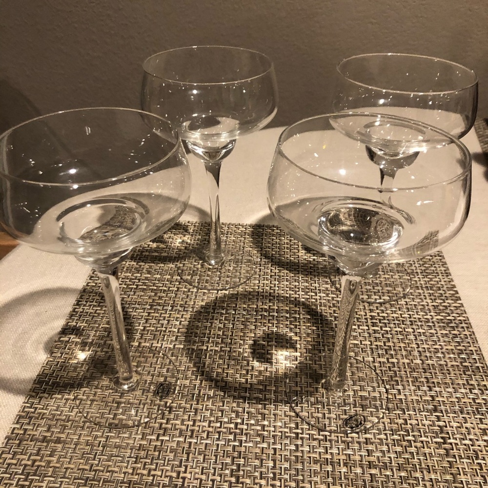 Set of 4 Coupette Glasses